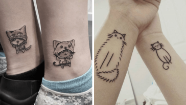 These tattoos are an example of how strong a person can be. Although tattooing is absolutely impossible for some people, such a confession between two people is truly unique and wonderful. Check out our photo gallery below for the best tattoos for people who want something special about their body.