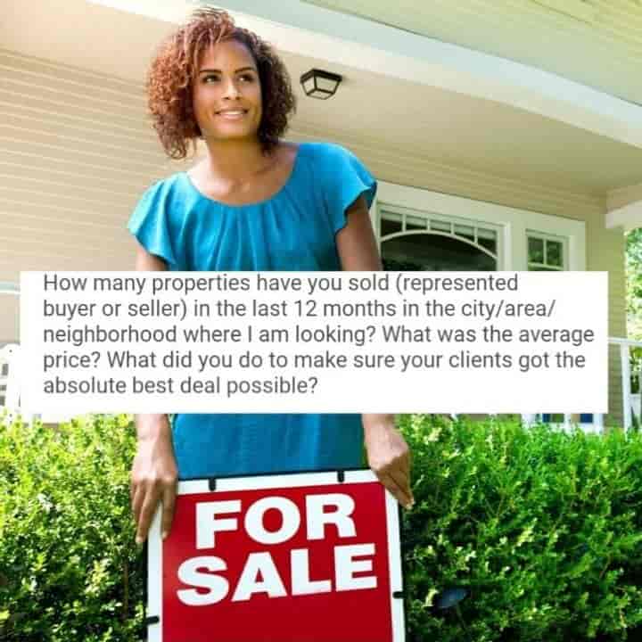 Questions for the realtor
